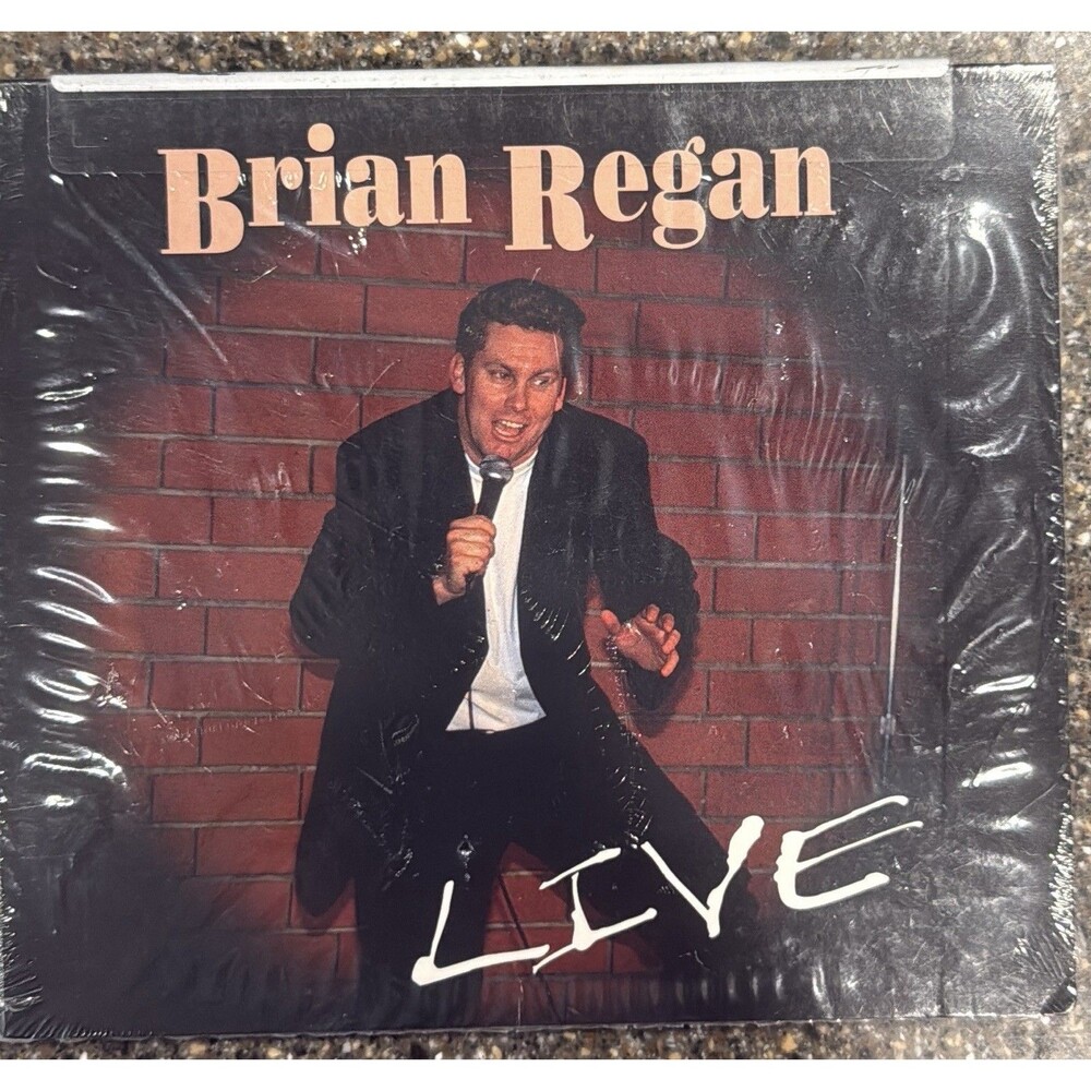Live [Audio CD - Comedy Show] Brian Regan * 9781929243150 * Brand New